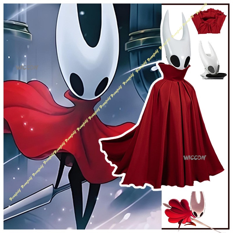 Anime Cosplay Red - Cosplay Costumes Game Suit Hollow Knight