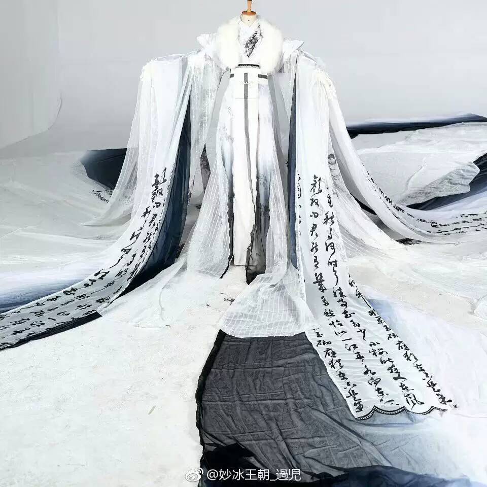 Cosplay Anime Black - Ancient-style Costume Cosplay Halloween With Black