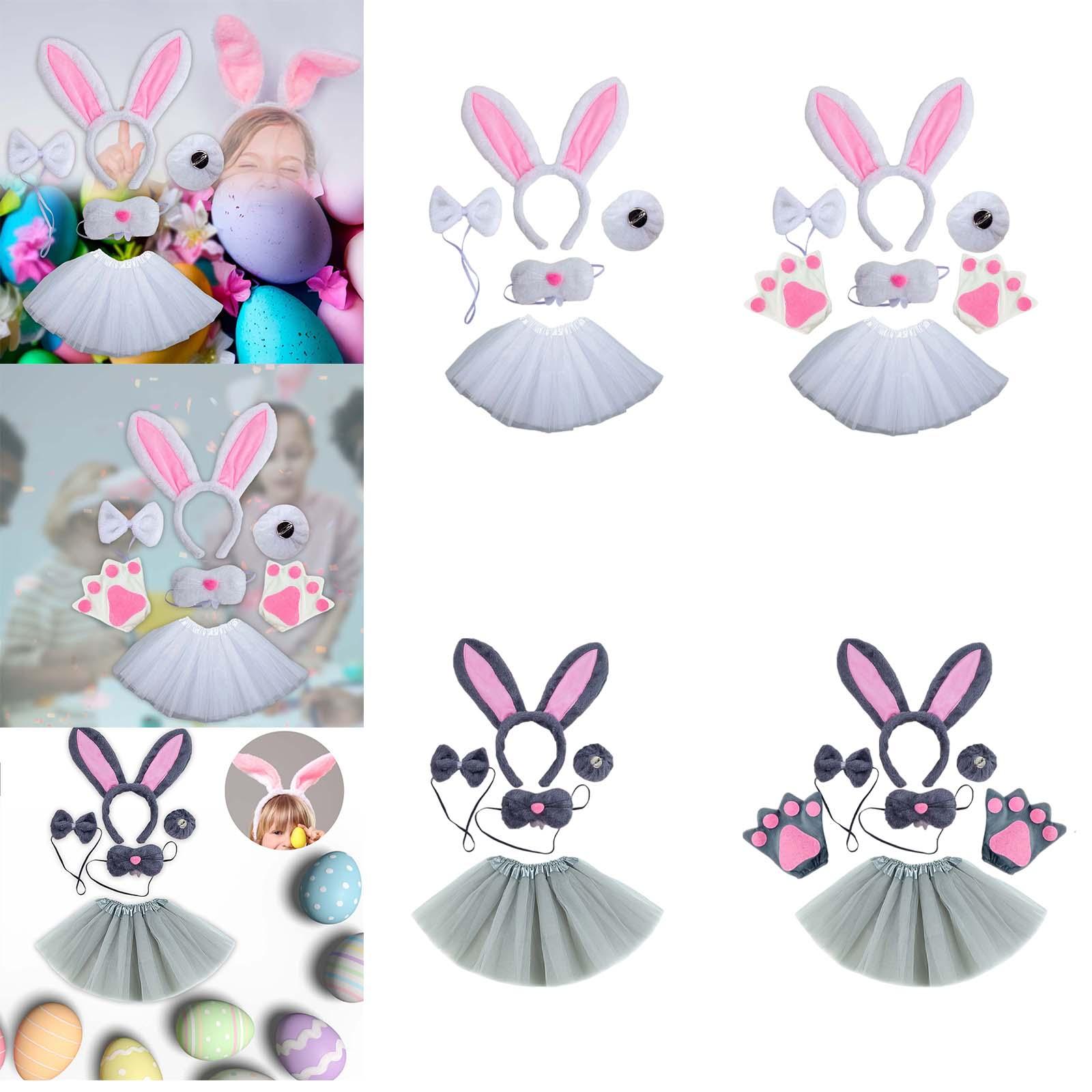 Bunny Costume Set Cosplay Head - огляд і ціна Anime Cosplay Girl Photo