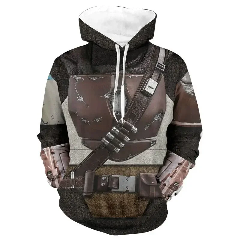 SW The Mandalorian Hoodies Cos - огляд і ціна Cosplay Anime Basic