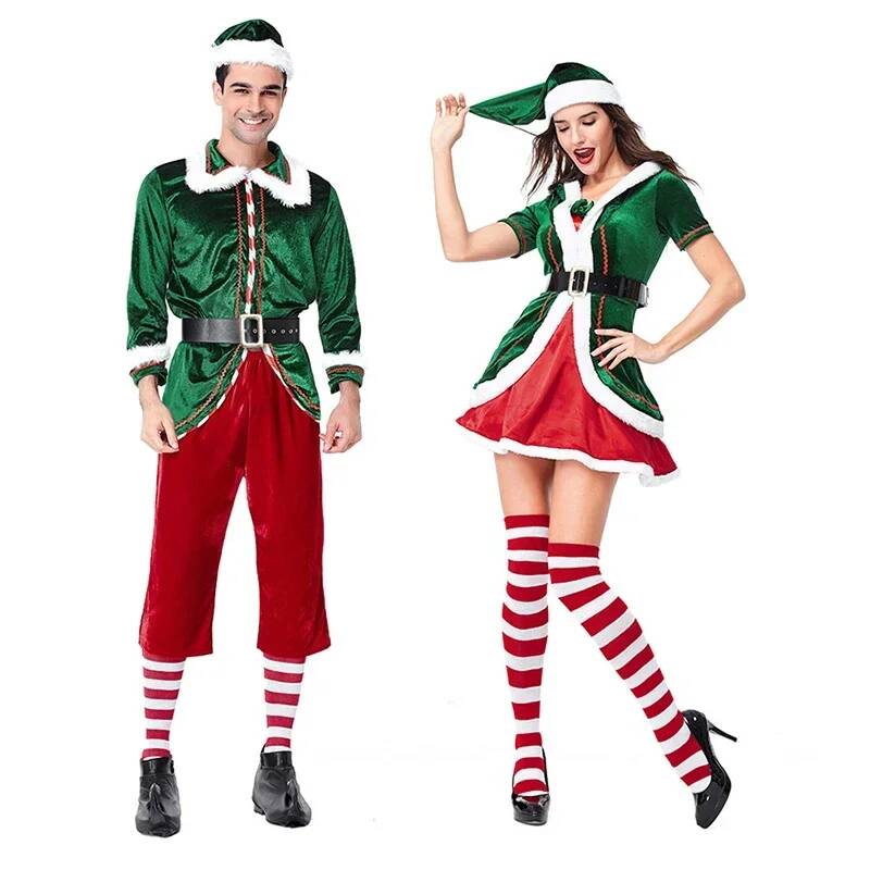 Santa Claus Cosplay Costume Ch - огляд і ціна Anime Cosplay Couple