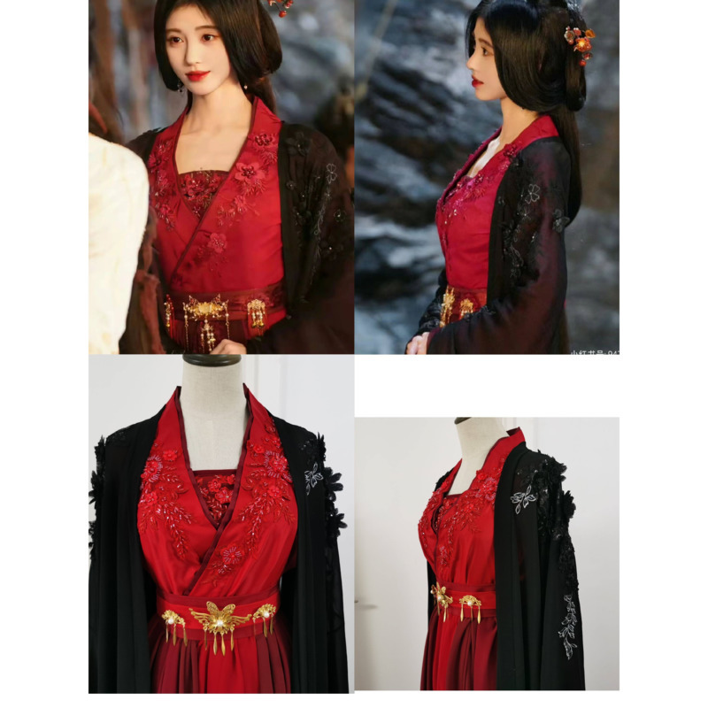 Jiu Jingyi's Black And Red Han - огляд і ціна Cosplay Anime Black