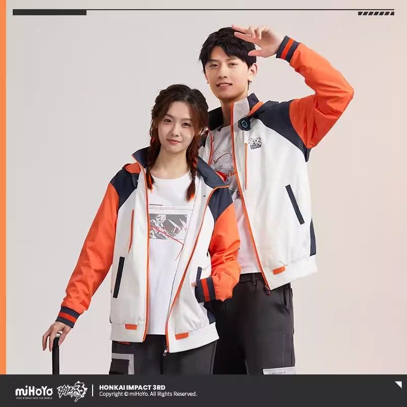 miHoYo Game Kiana Coat Honkai  - огляд і ціна Anime Cosplay Couple