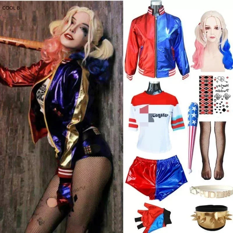 Aldult Kid Harley Cosplay Anim - огляд і ціна Anime Harley Quinn Cosplay