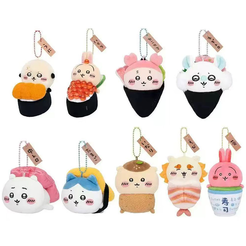 12Cm Chiikawa Sushi Costume Se - огляд і ціна Anime Cosplay Couple