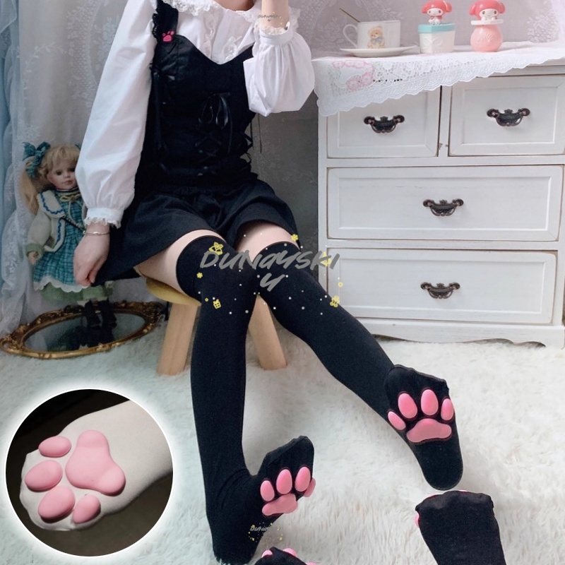 Women's Paw Socks Long Thigh H - огляд і ціна Cosplay Anime Basic