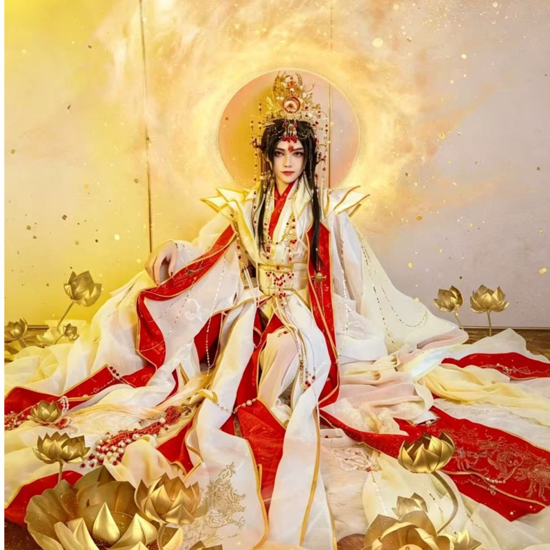 The Heavenly Officials Crown B - огляд і ціна Anime Cosplay Red