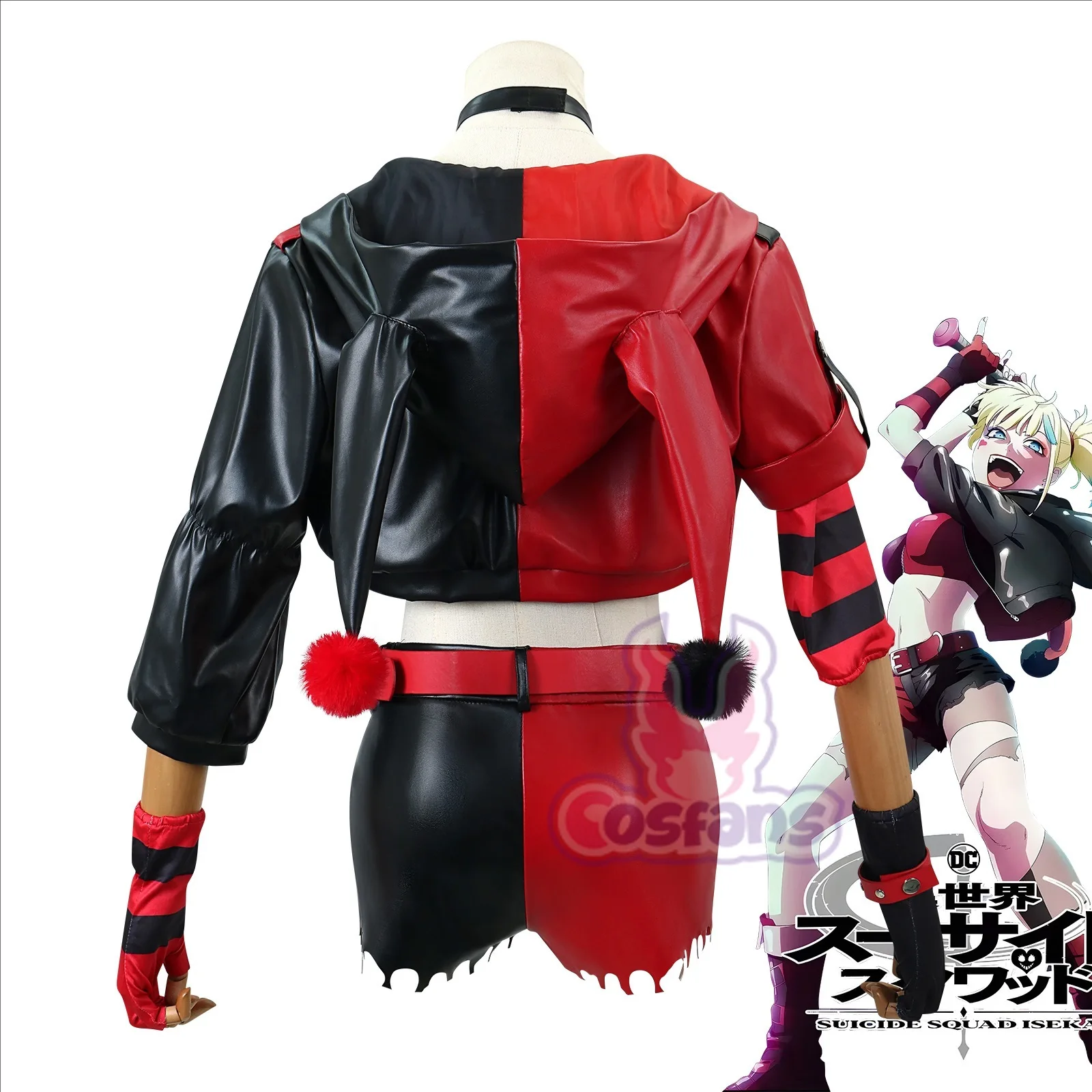 Suicide Anime Quinn Cosplay Co - огляд і ціна Anime Harley Quinn Cosplay
