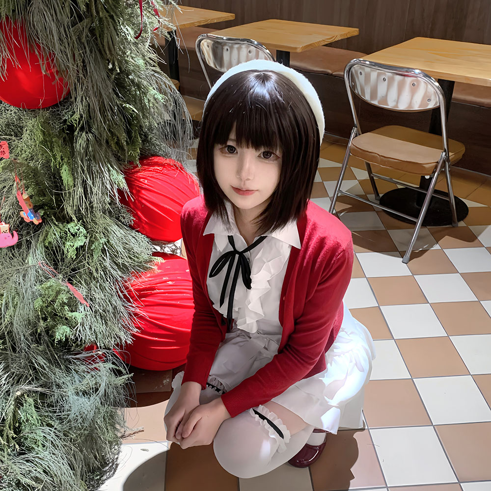 Girl Red Coat Shirt Skirt Set  - огляд і ціна Anime Cosplay Red