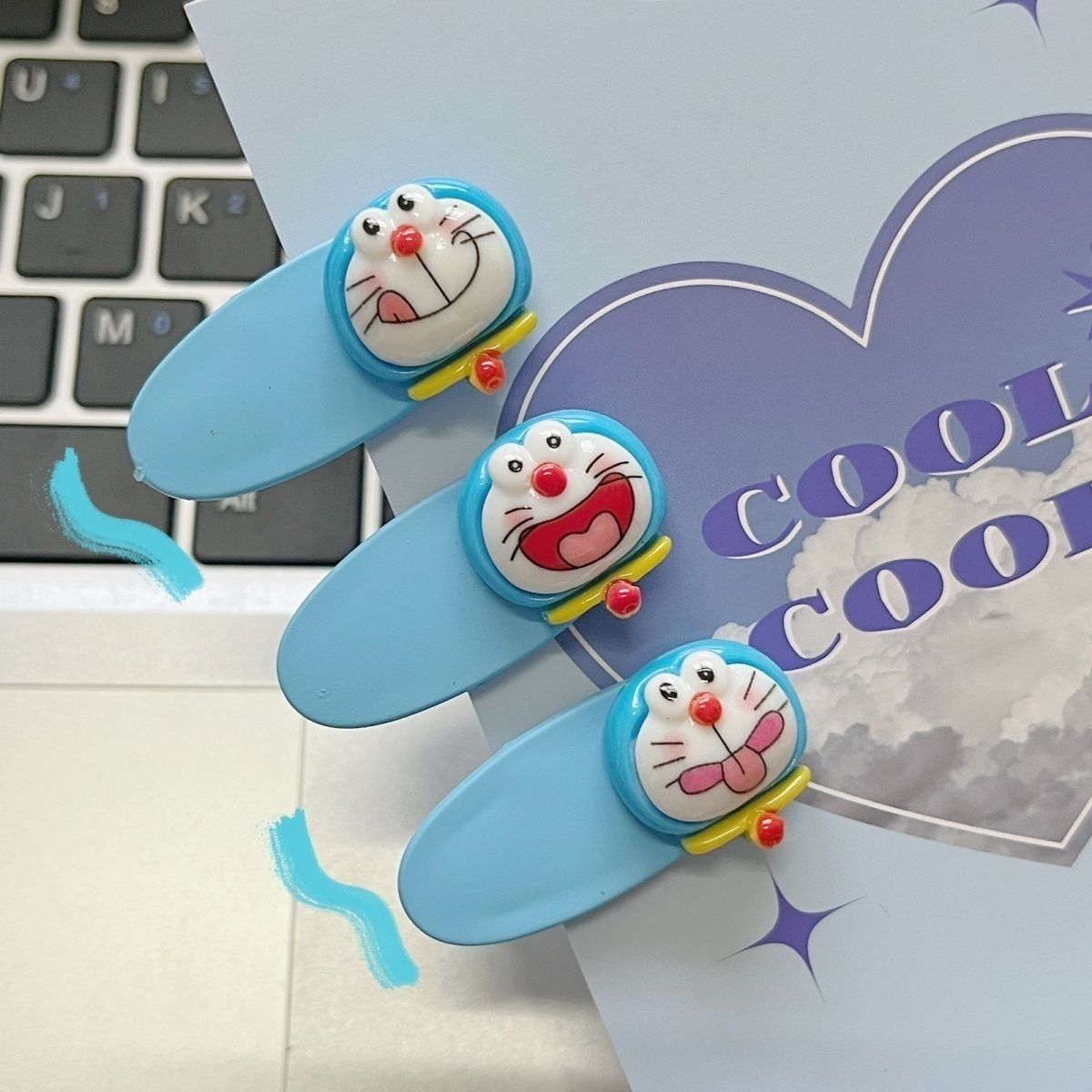 Cute Doraemon Expression Duckb - огляд і ціна Anime Cosplay Couple