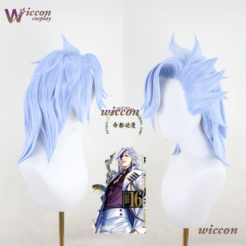 Ynot Anime Record of Ragnarok  - огляд і ціна Anime Cosplay Blue Hair