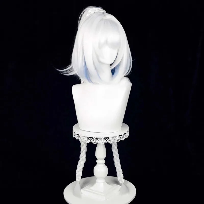 Le Cool Genshin Impact Mualani - огляд і ціна Anime Cosplay Blue Hair