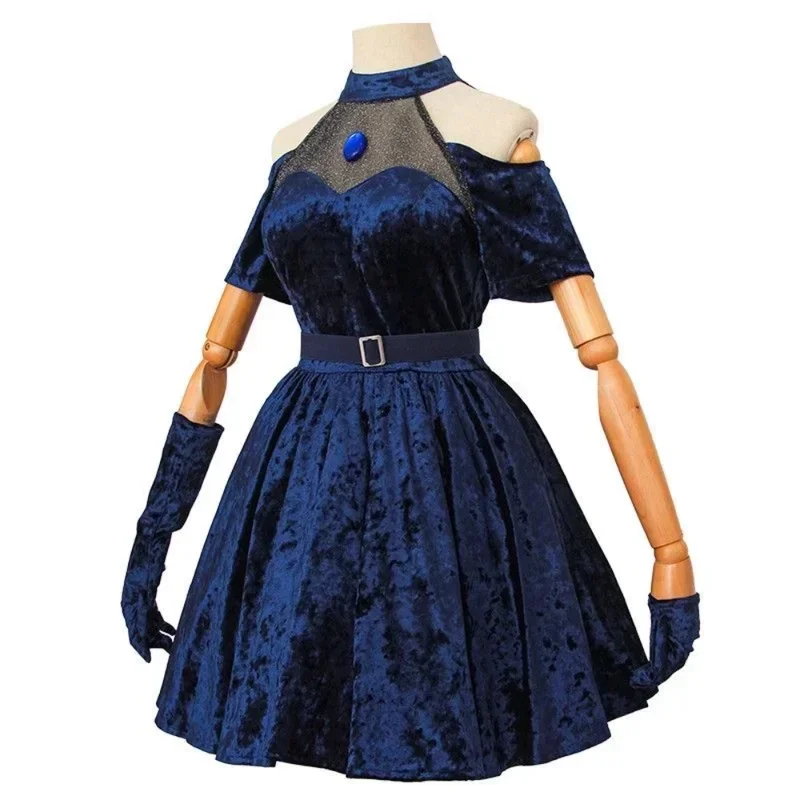 2026 Mizi Cosplay Costume Anim - огляд і ціна Anime Cosplay Blue Hair