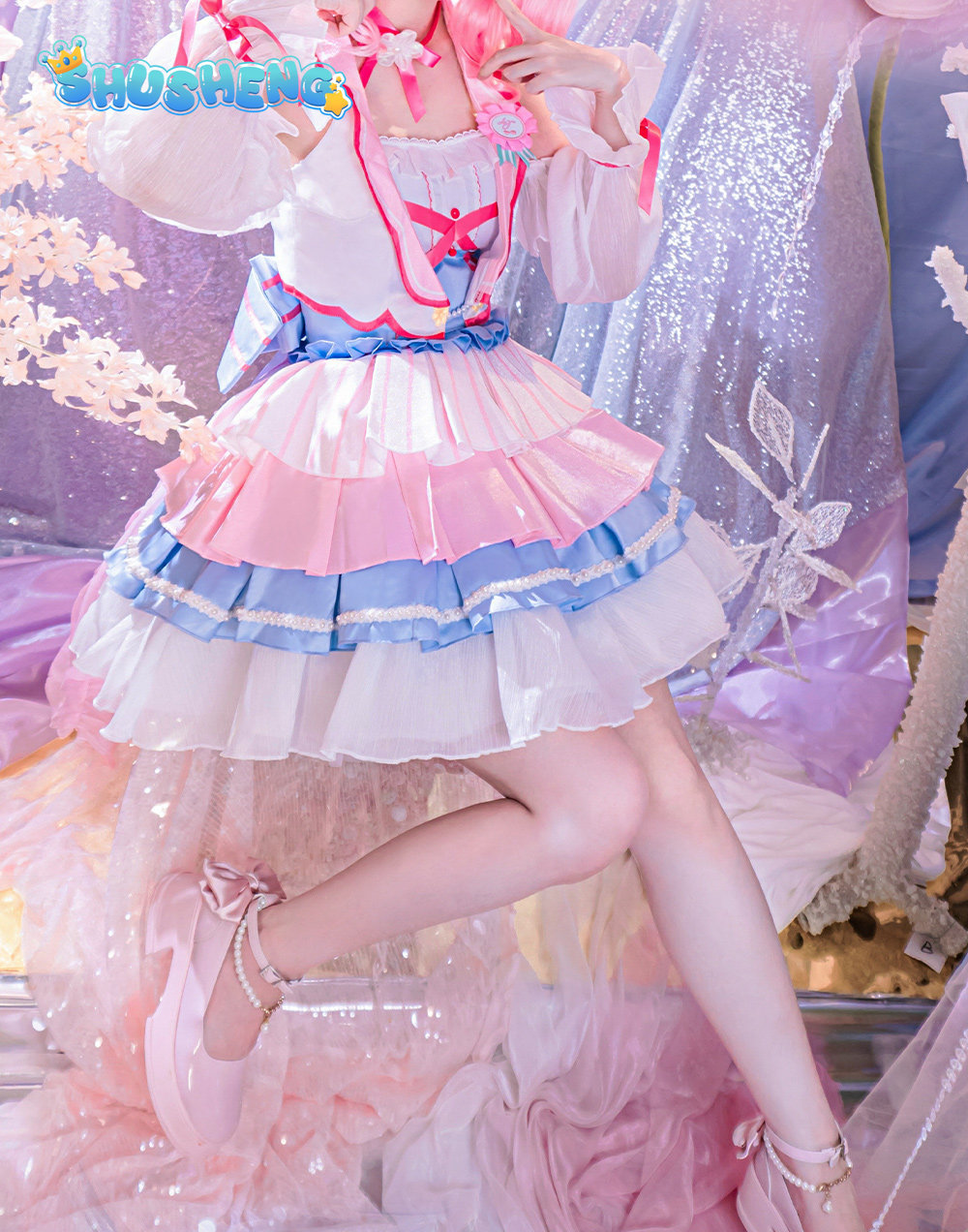 Maruyama Aya Pink Lolita BanG  - огляд і ціна Anime Cosplay Pink
