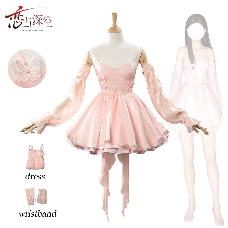 Otome Game Love and Deepspace  - огляд і ціна Anime Cosplay Pink