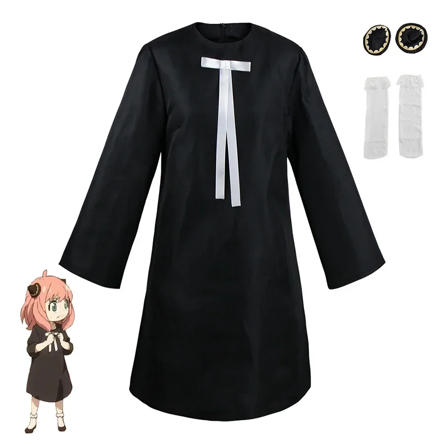 Anya Forger Cosplay Dress Anim - огляд і ціна Cosplay Anime Black
